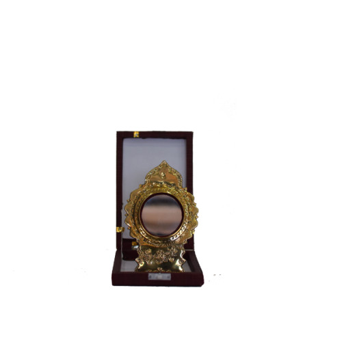 Arranmula Mirror 2.5 inch mirror Size, Height 7 inch X 4 inch Width with attache stand