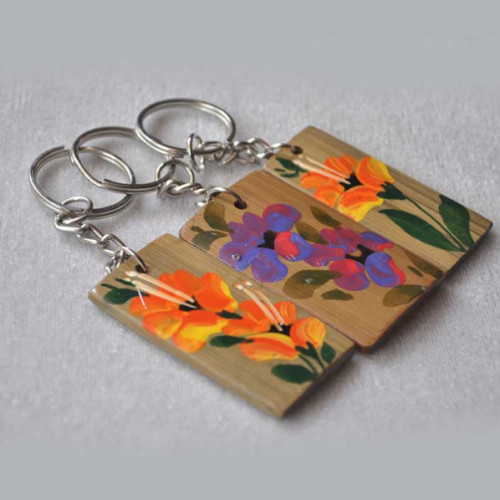 Bamboo Key Chain 