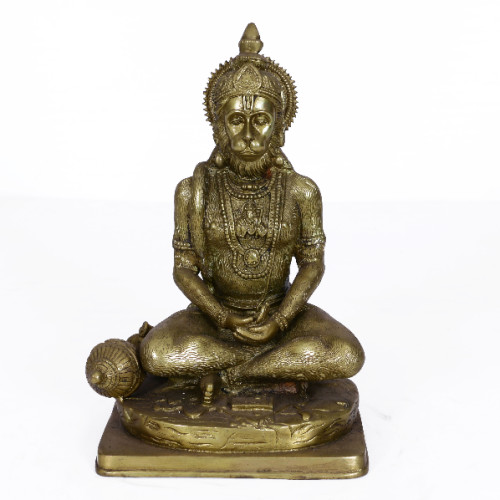 Brass Sree Hanuman 12 inch