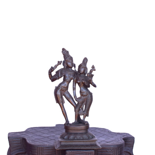 BRONZE SHIVA PARWATHI 
