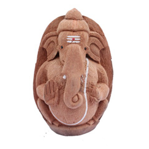Coconut Husk Ganesh full hand made