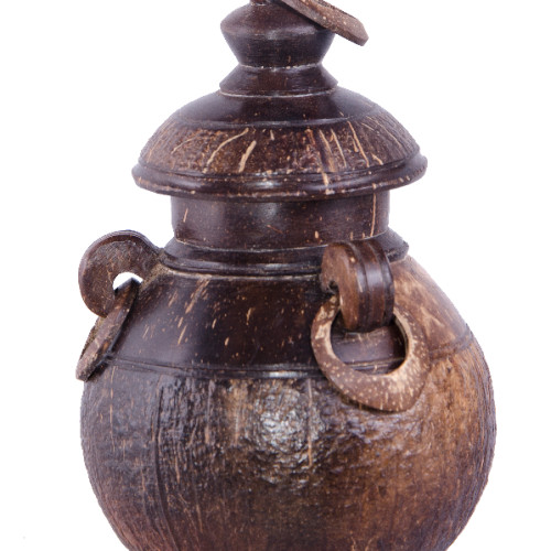Coconut pot or Gadam full hand made craft 
