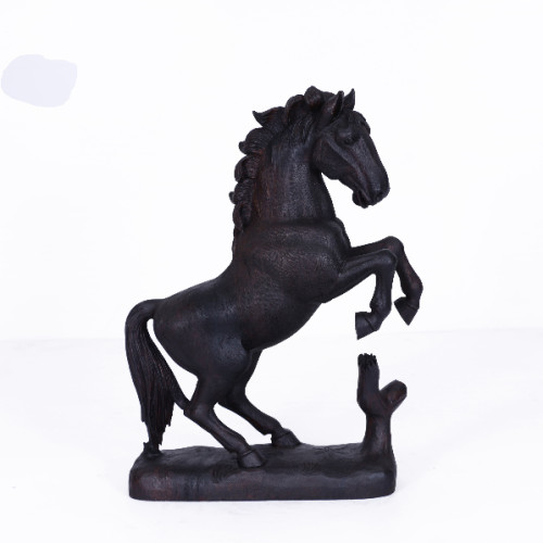 Horse Rose wood 18 inch Jumping 