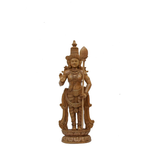 Karthikayan 24 inch White wood 