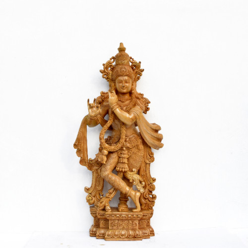 Krishna Statue 24 inch X 11 inch X 4.5 inch 
