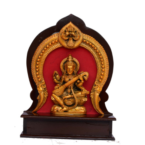Marble Powder Molde Saraswathi 10 inch 