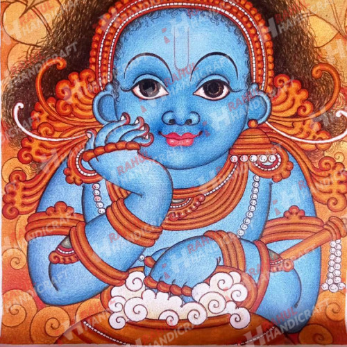 Mural Painting 2ft Bala Krishnan