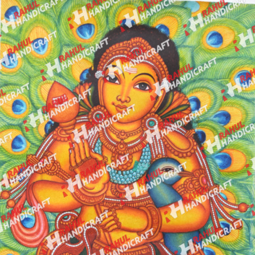 MURUGA MURAL PAINTING ARTIST SAJI SIZE 2 FT X 1.5 FT 