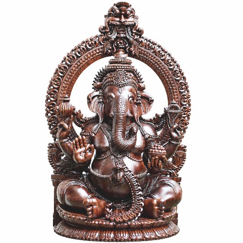 ROSE WOOD 30 INCH PRABHA GANESH FULL HAND MADE CRAFT