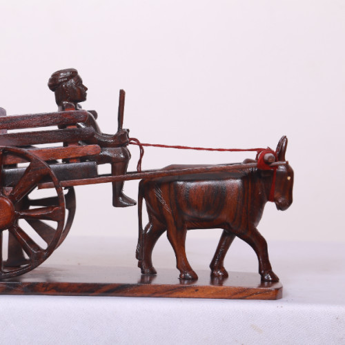 ROSE WOOD BULL CART 10 INCH 