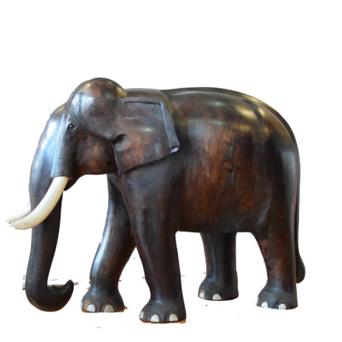 Rose wood elephant 32 inch Height X 42 inch width created by Rahul Handicraft 