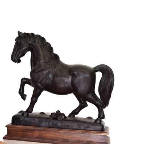 Rose wood Horse 20 inch Height X 20 inch Width X 6 inch Depth unique art of Rahul Handicraft