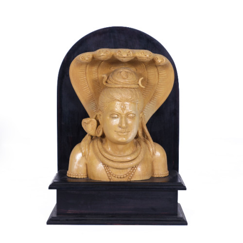 Shiva statue Head 9 inch 