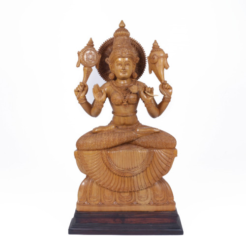 Sree Lakshmi 24 inch white cedar wood 