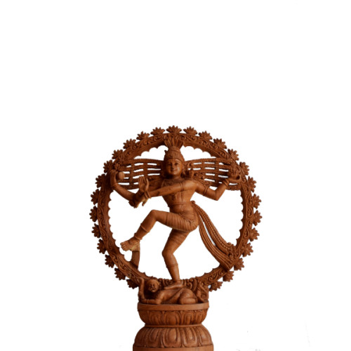 TEAK WOOD NATARAJA  31 inch (height) x 24 inch (width) x 7 inch (depth)