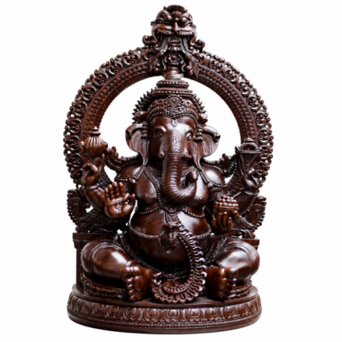 UNIQUE HAND MADE GANESH 30 INCH WITH BASE 35 INCHES 