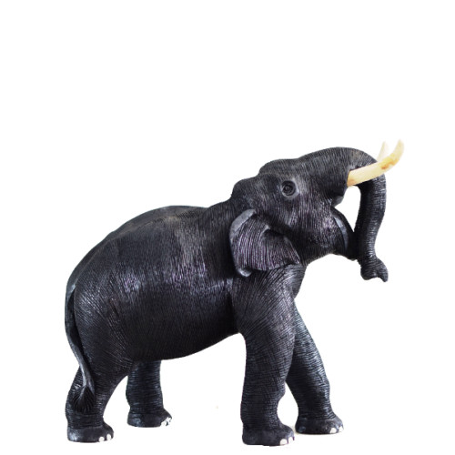 WAGA WOOD ELEPHANT 12 INCH MODEL 