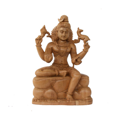 WHITE WOOD 10 INCH SHIVA 