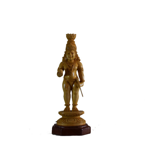 WHITE WOOD KRISHNA 10 INCH  