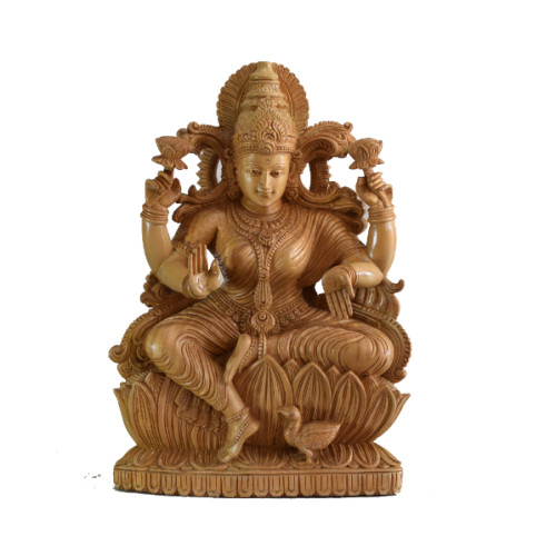 WHITE WOOD LAKSHMI 18 INCH 