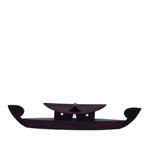 Wooden House boat  12 inch 