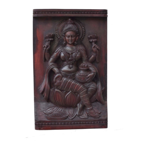 Wooden wall panel sitting Lexmi 16 inch X 10 inch X 2 inch 